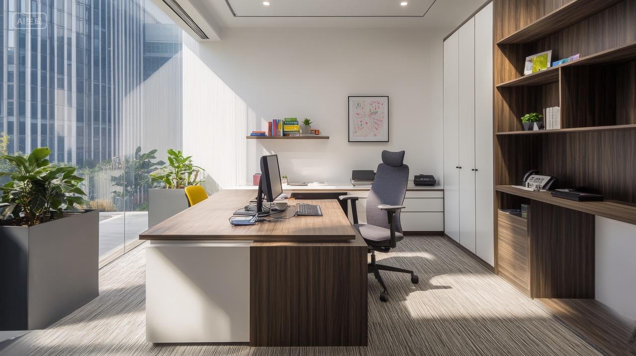 现代都市办公室设计工作环境白领都市生活