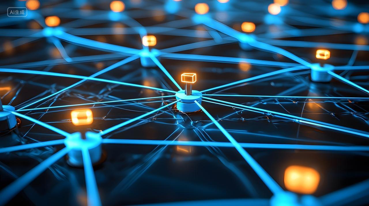 抽象网络连接可视化