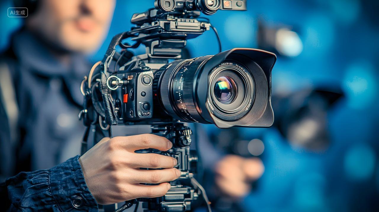 手持相机摄影师特写镜头