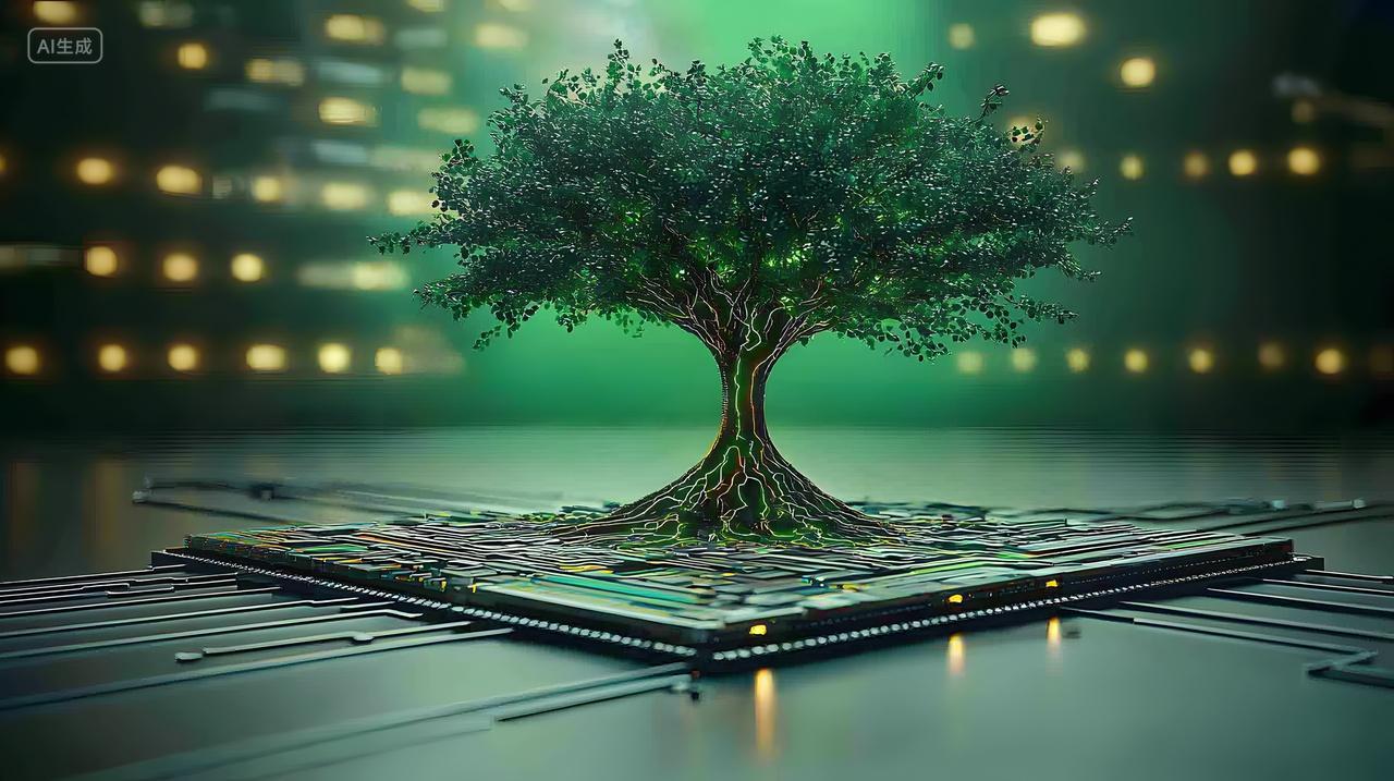 从电路板上长出数字树