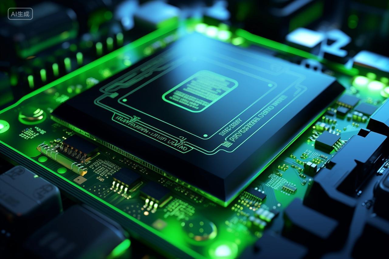 CPU集成电路板电子元件