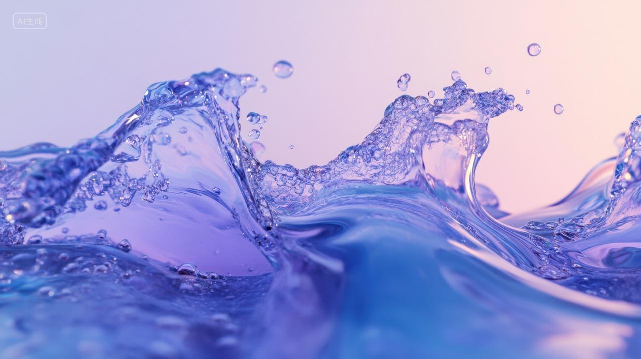 激荡起来的浪花