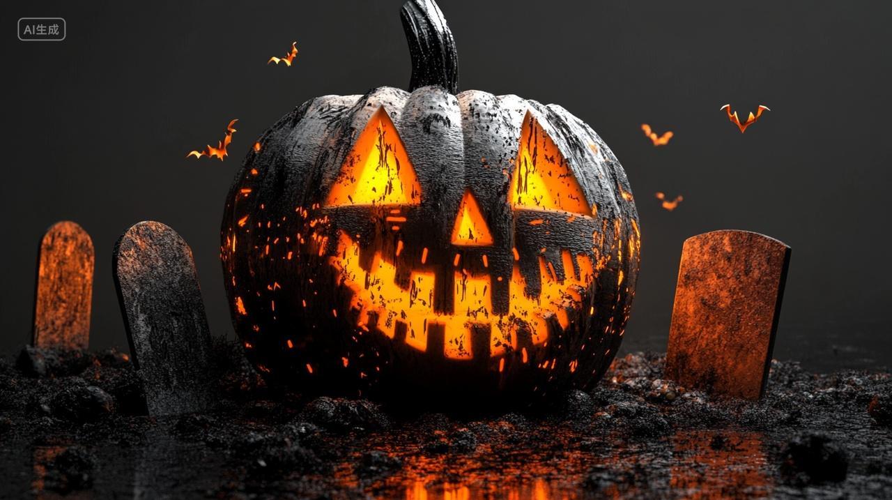 万圣节南瓜灯背景