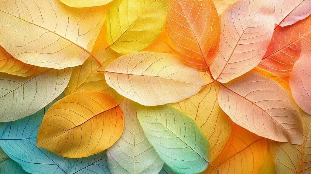 树叶纹理纹路素材