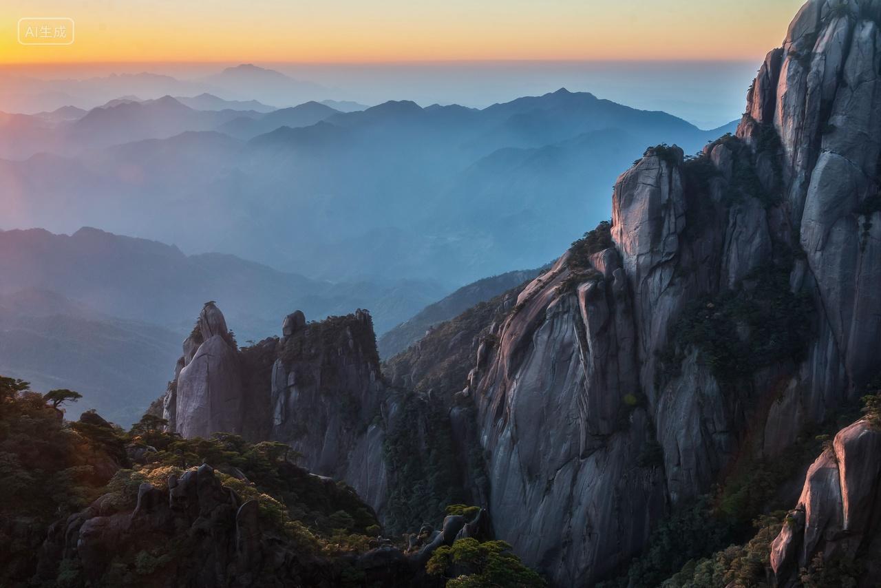 江西上饶三清山风光