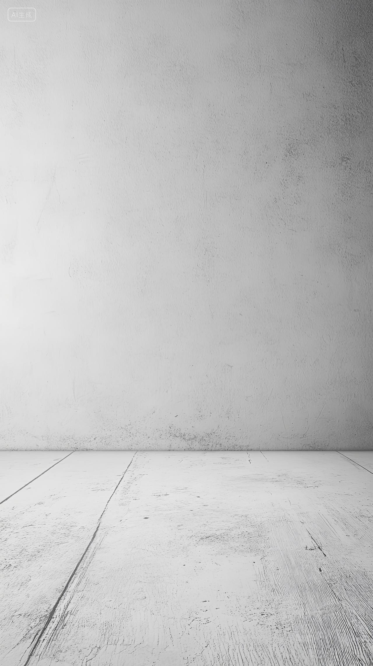 白色木地板简约室内背景