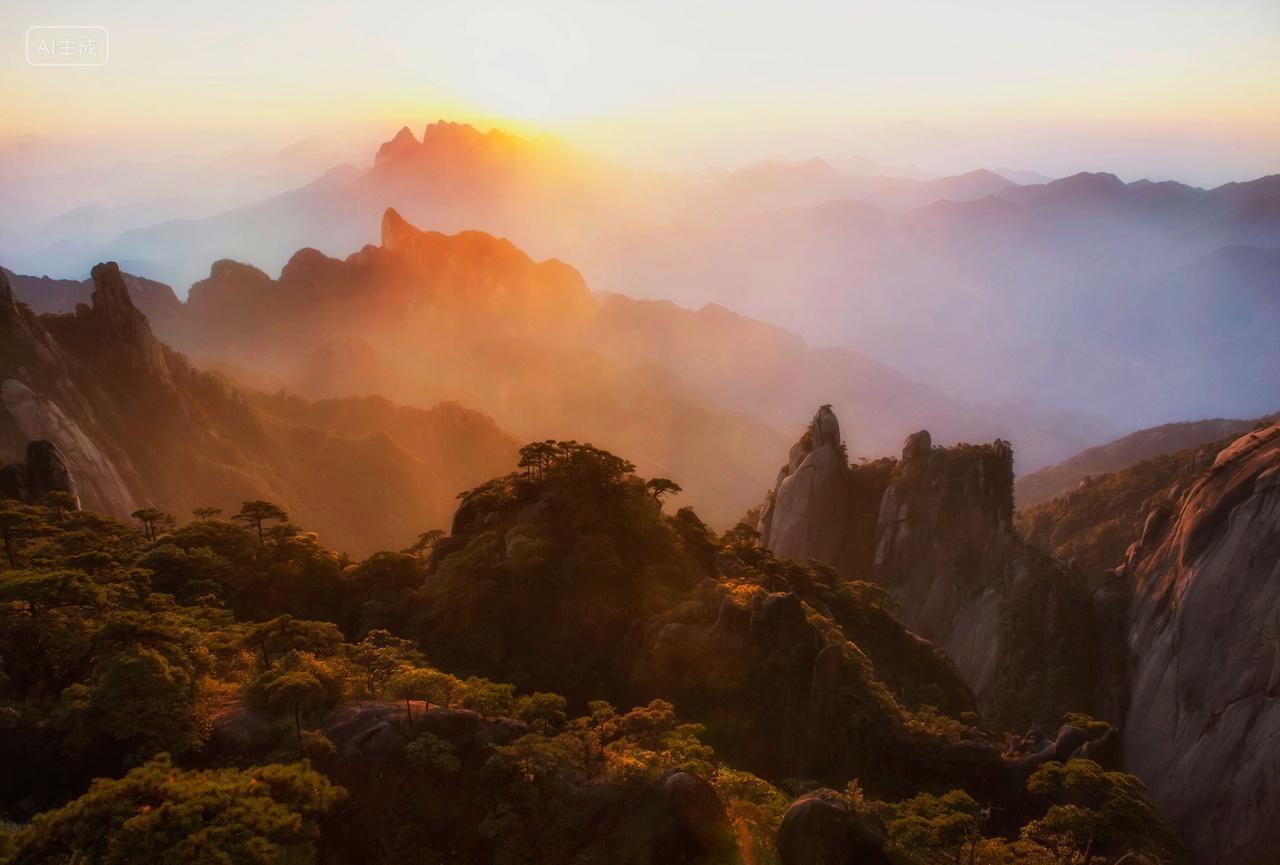 江西上饶三清山风光