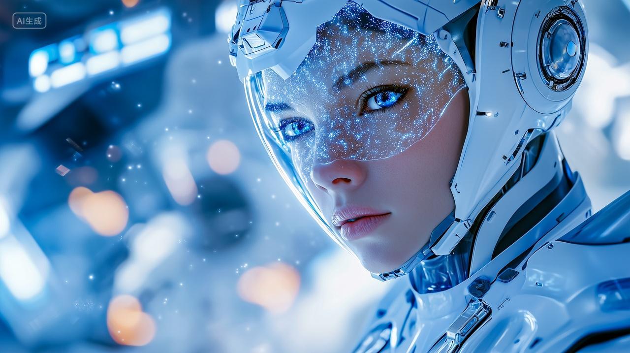 女性智能科技仿真真人机器人