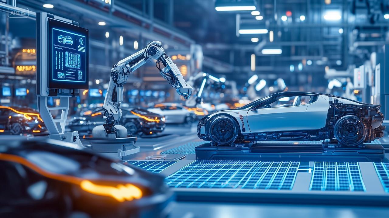 汽车工厂加工汽车零部件汽车生产