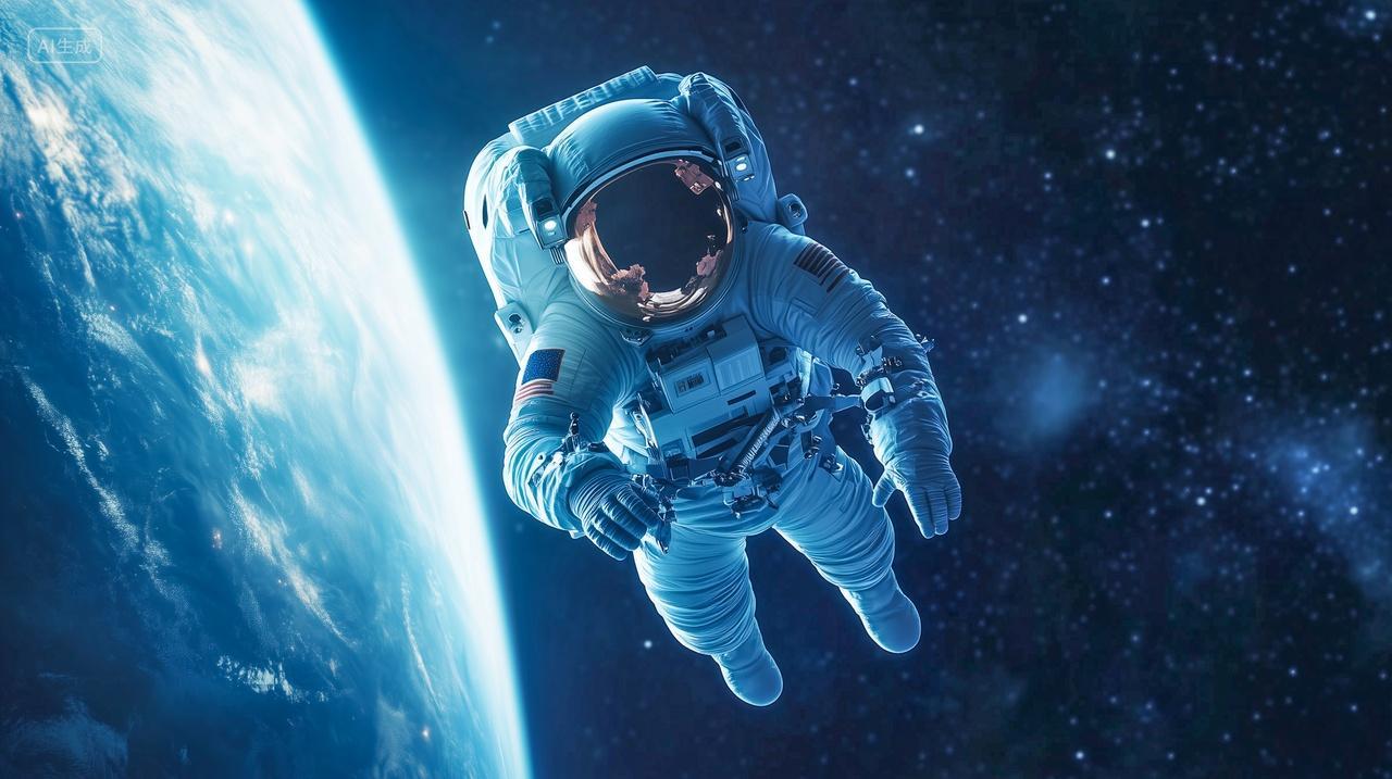 宇航员空间站宇宙卫星太空中国航天科技探索