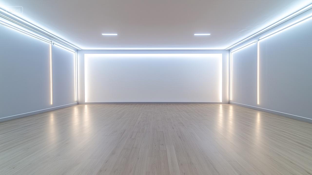 宽敞的室内舞蹈教室