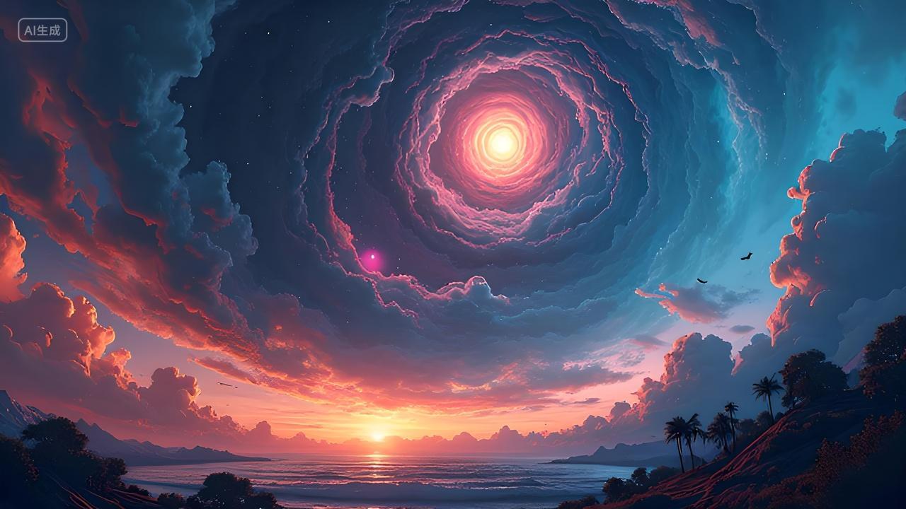 创意插画空洞系列