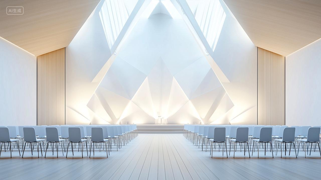 白色现代简约音乐教室