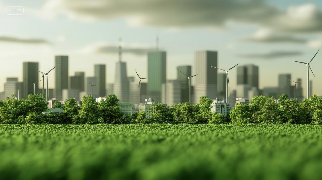 绿色能源城市与风力发电