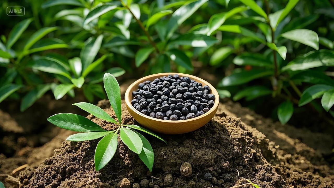 新鲜女贞子中药材泡水喝女贞子中医药展板设计平面设计传统中医文化中医药养生