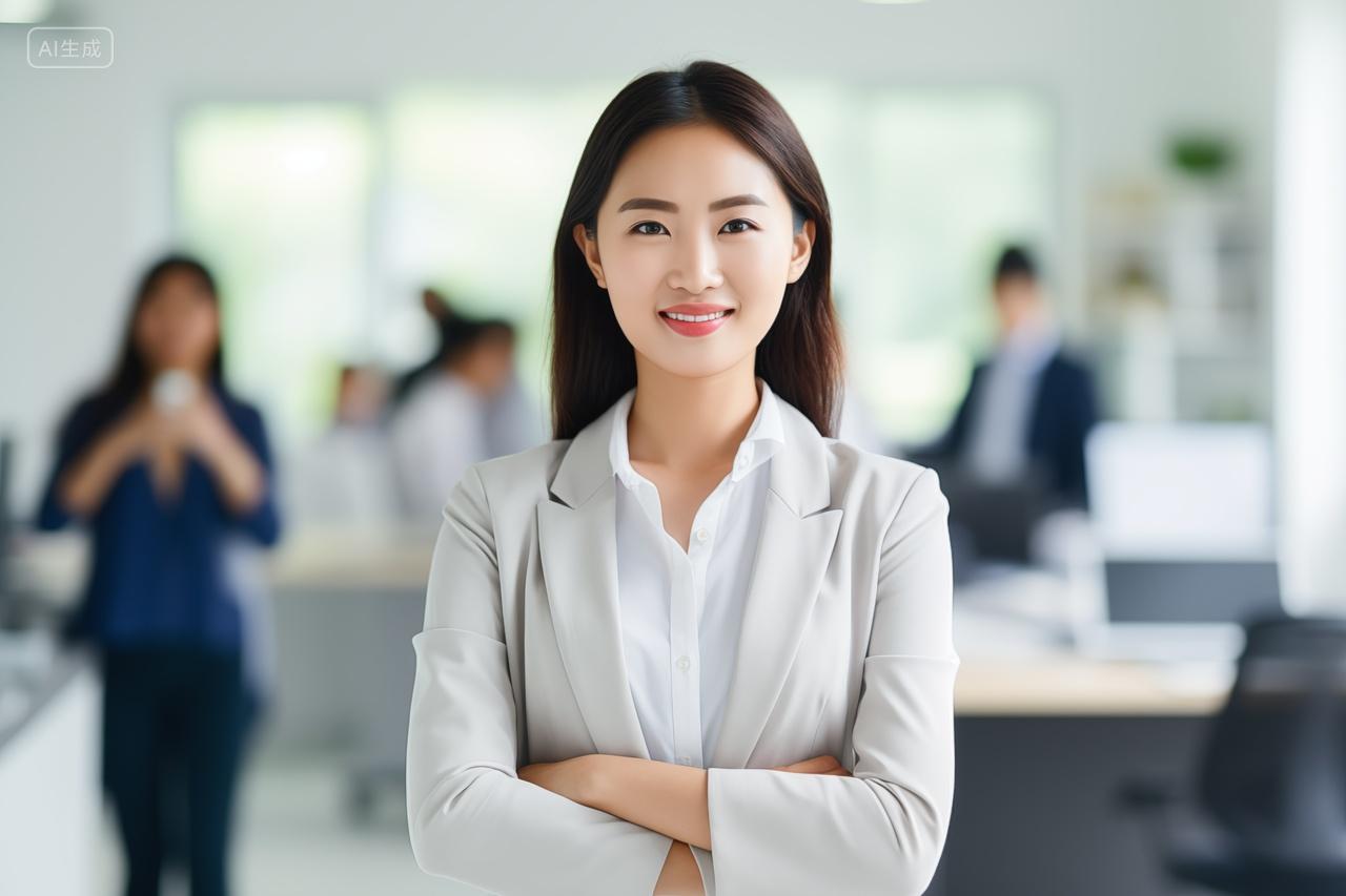 职场女性都市丽人职业风采人像摄影