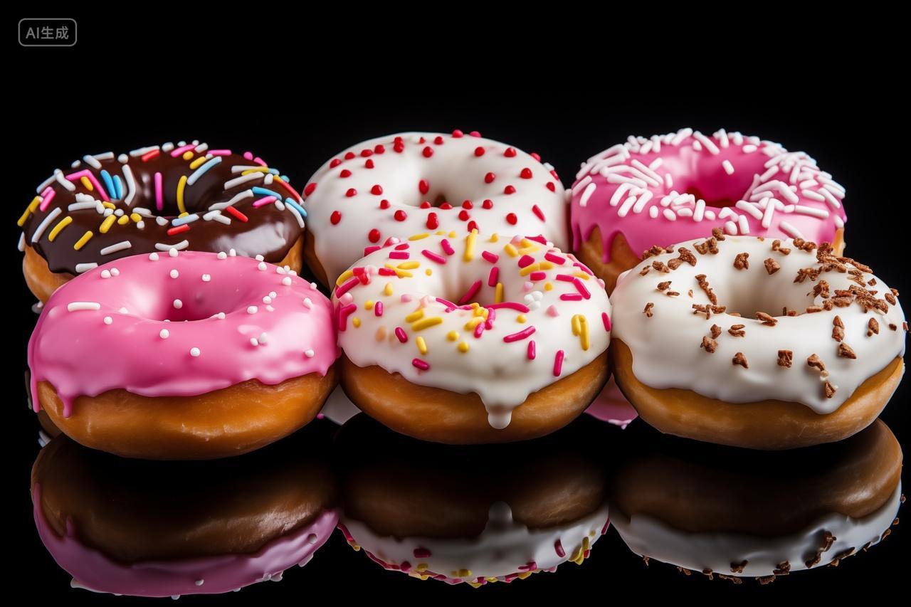 美味甜甜圈摄影味道甜美高清