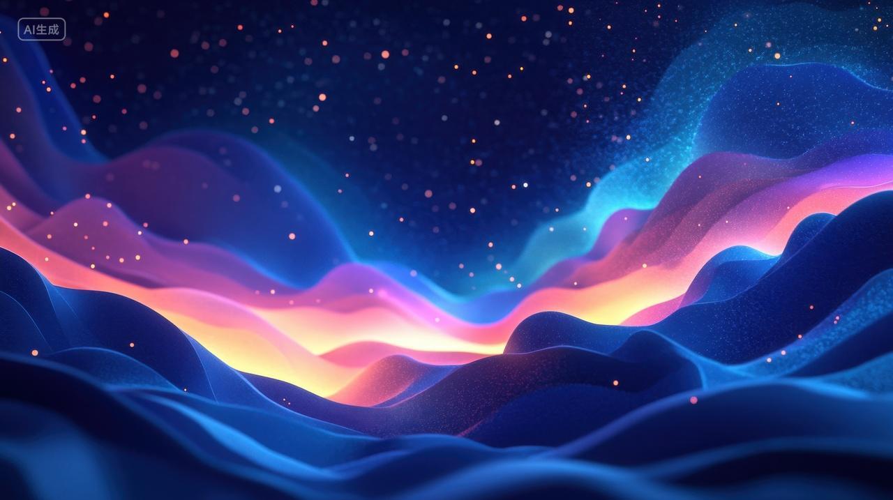 梦幻星空云层奇景