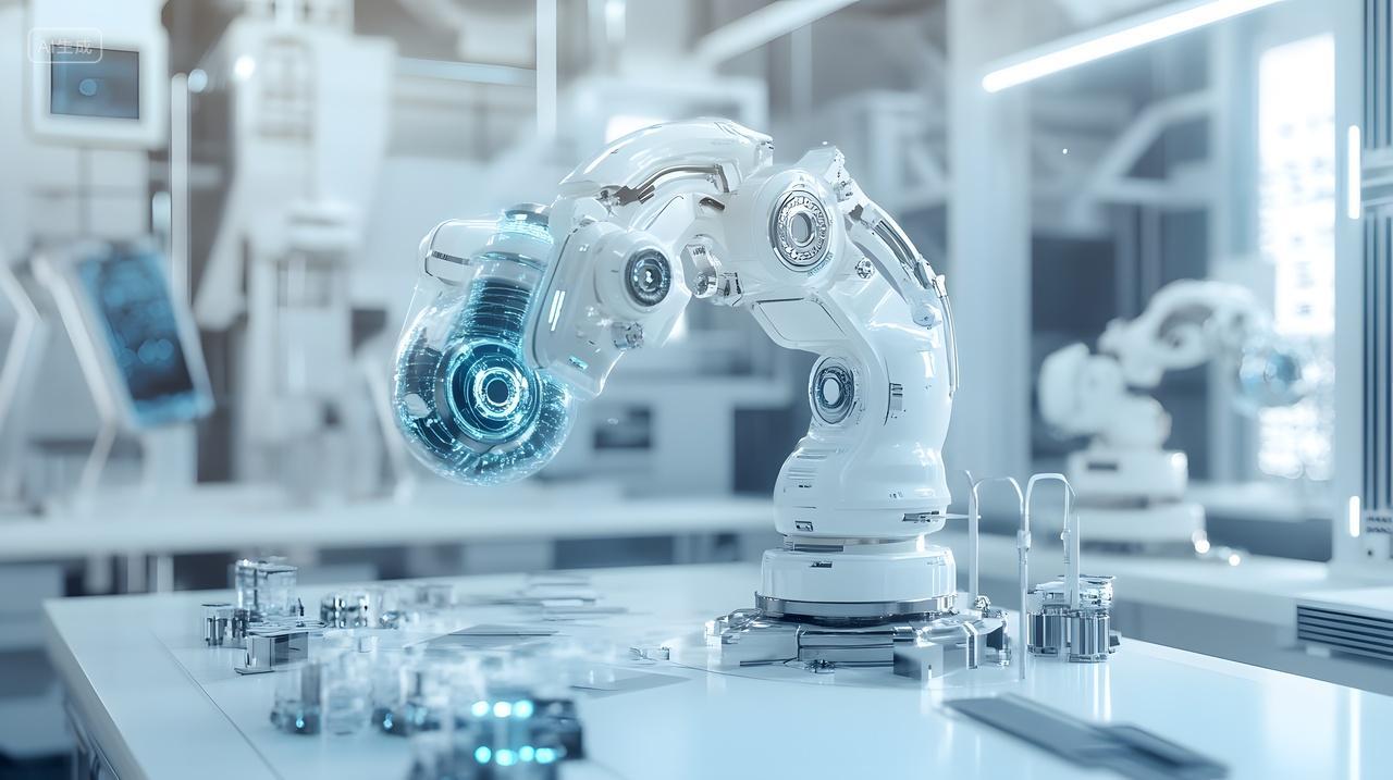 现代实验室环境中先进机械臂