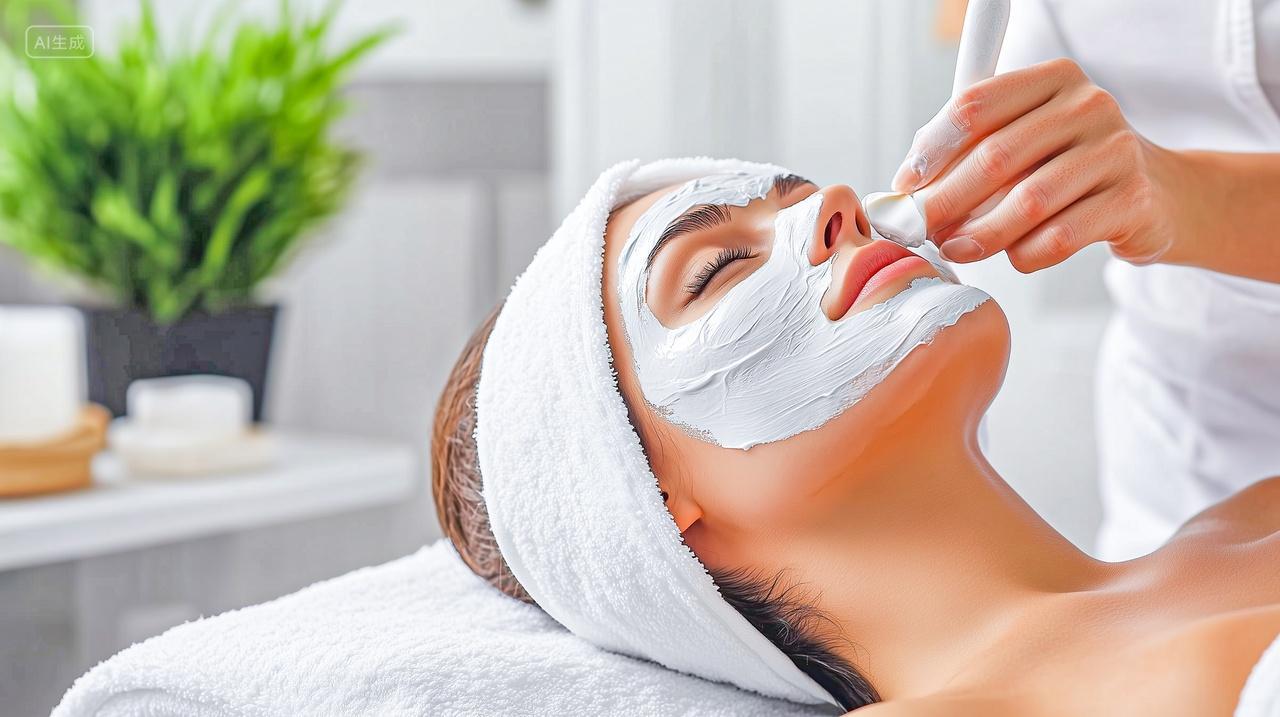 美容护肤脸部清洁护肤面部深度清洁