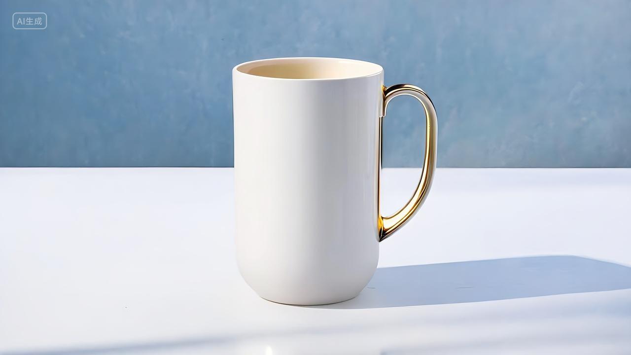 高档骨瓷陶瓷水杯新潮时尚马克杯水杯