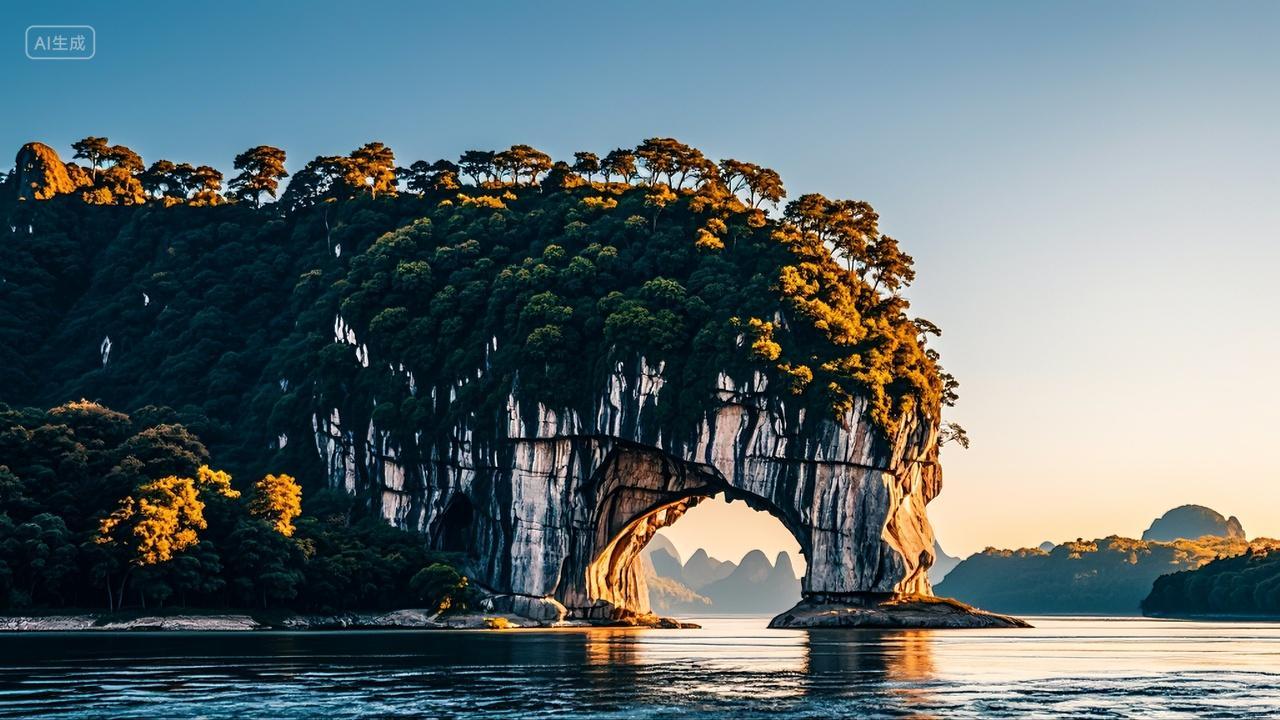 广西桂林象鼻山风景壁纸旅游