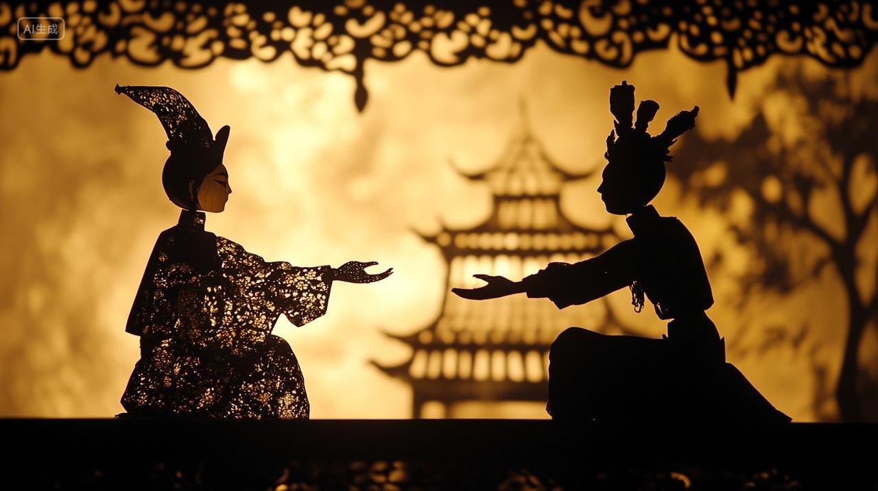 中国非遗皮影戏