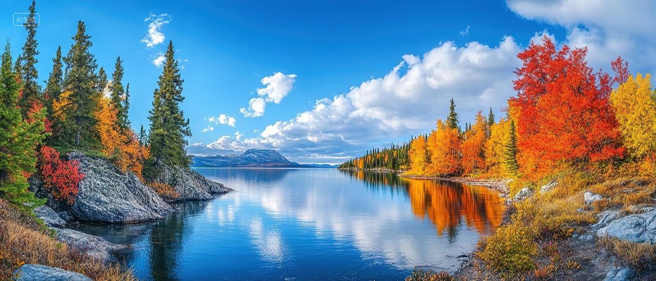 湖边有一片枫树林二十四节气