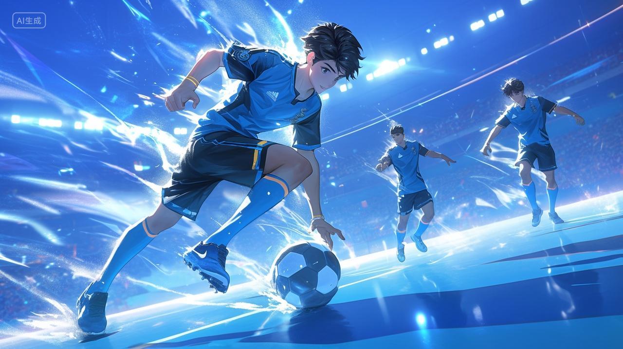 3d中国男子足球运动员踢足球体育运动奥运会