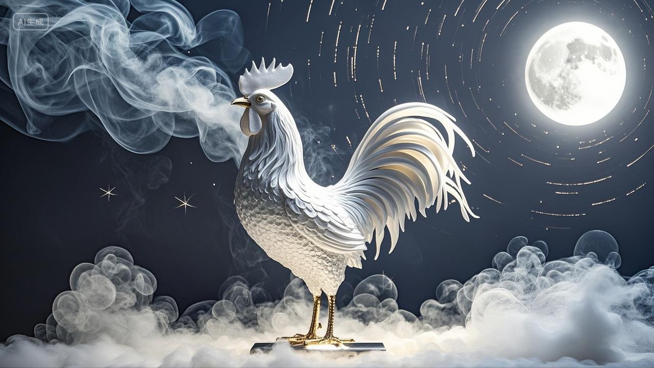 烟熏雕塑精致酉鸡十二生肖动物