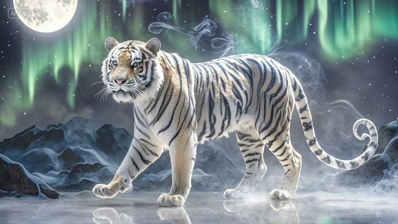 烟熏雕塑精致寅虎十二生肖动物