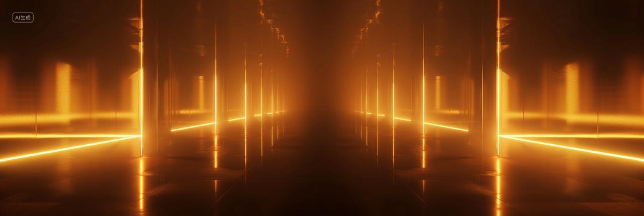 科技感光效空间背景