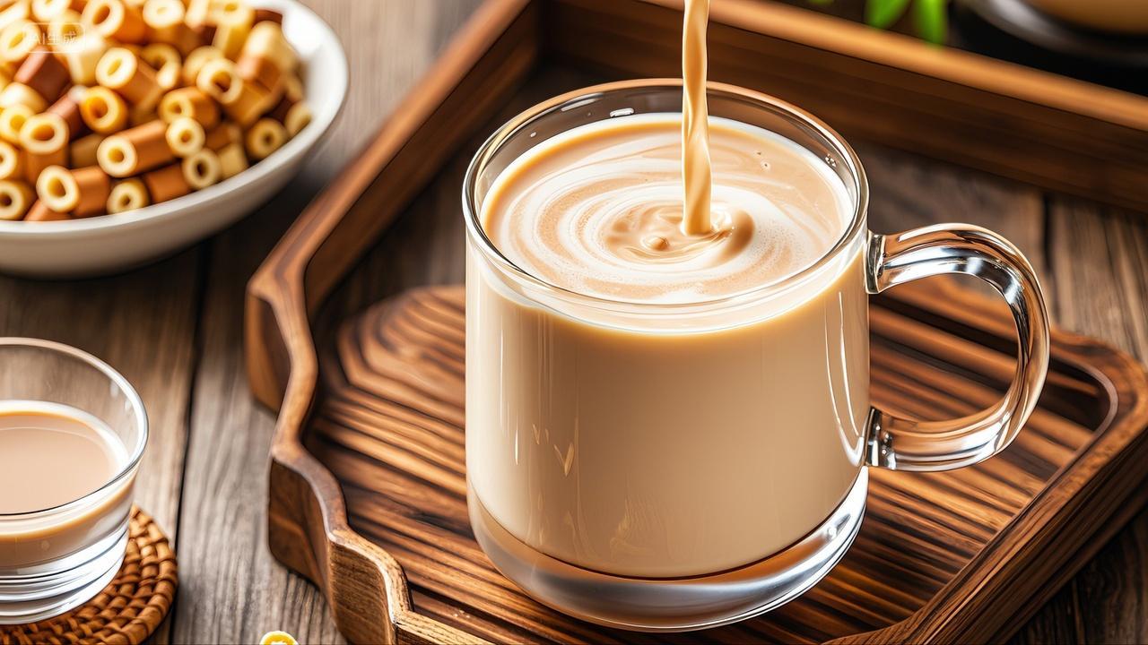 立秋的第一杯奶茶饮品饮料下午茶