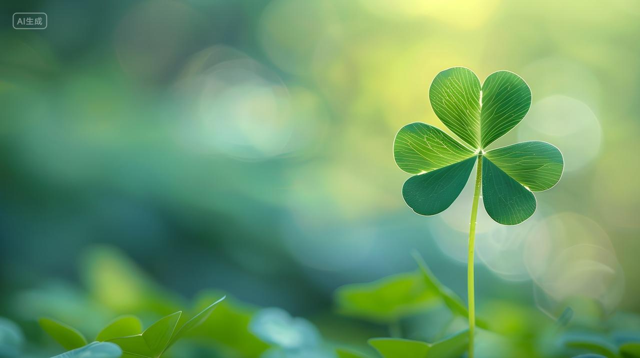 四叶草背景壁纸