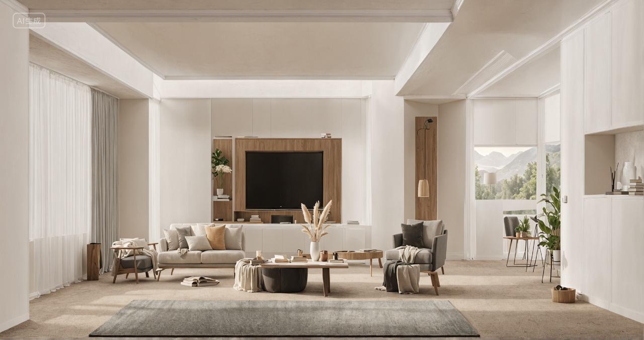 简约客厅室内家装