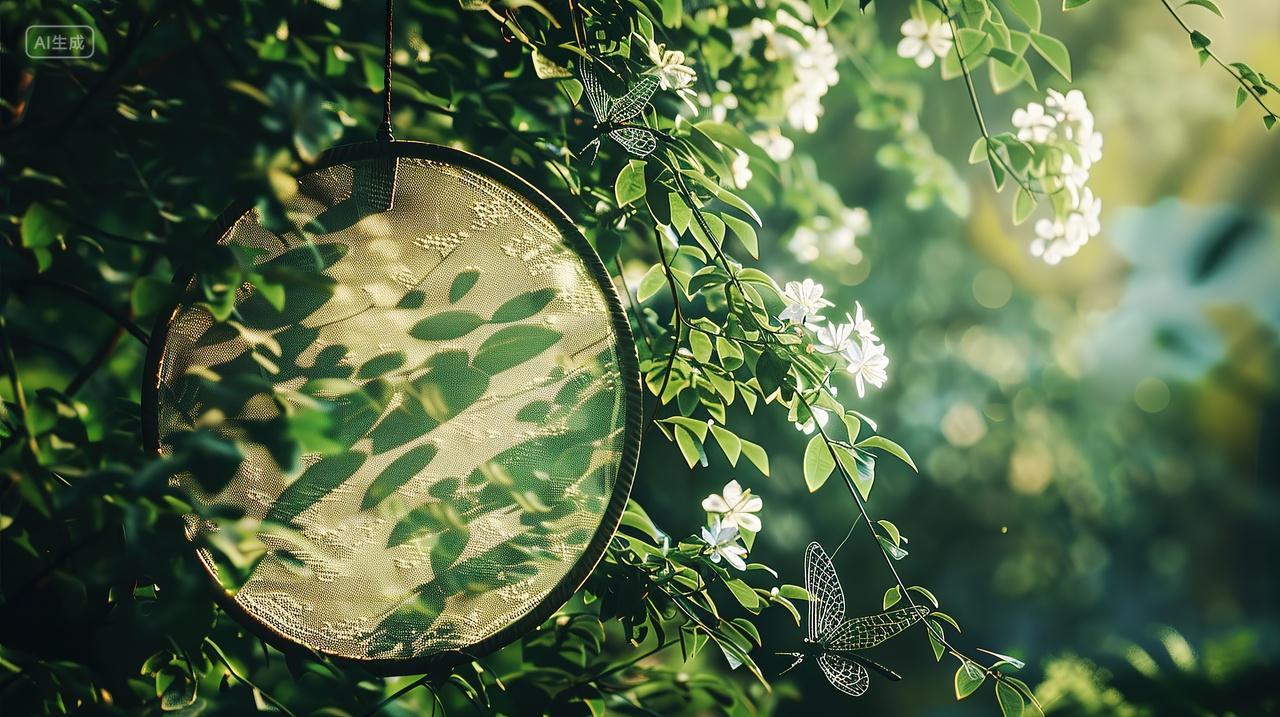 树上挂着一把扇子小暑节气