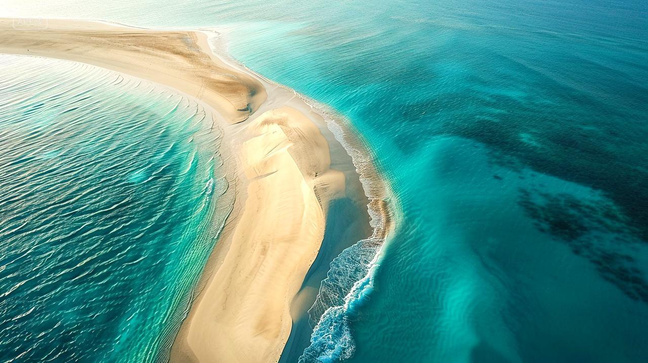 沙海无垠,波涛隐现