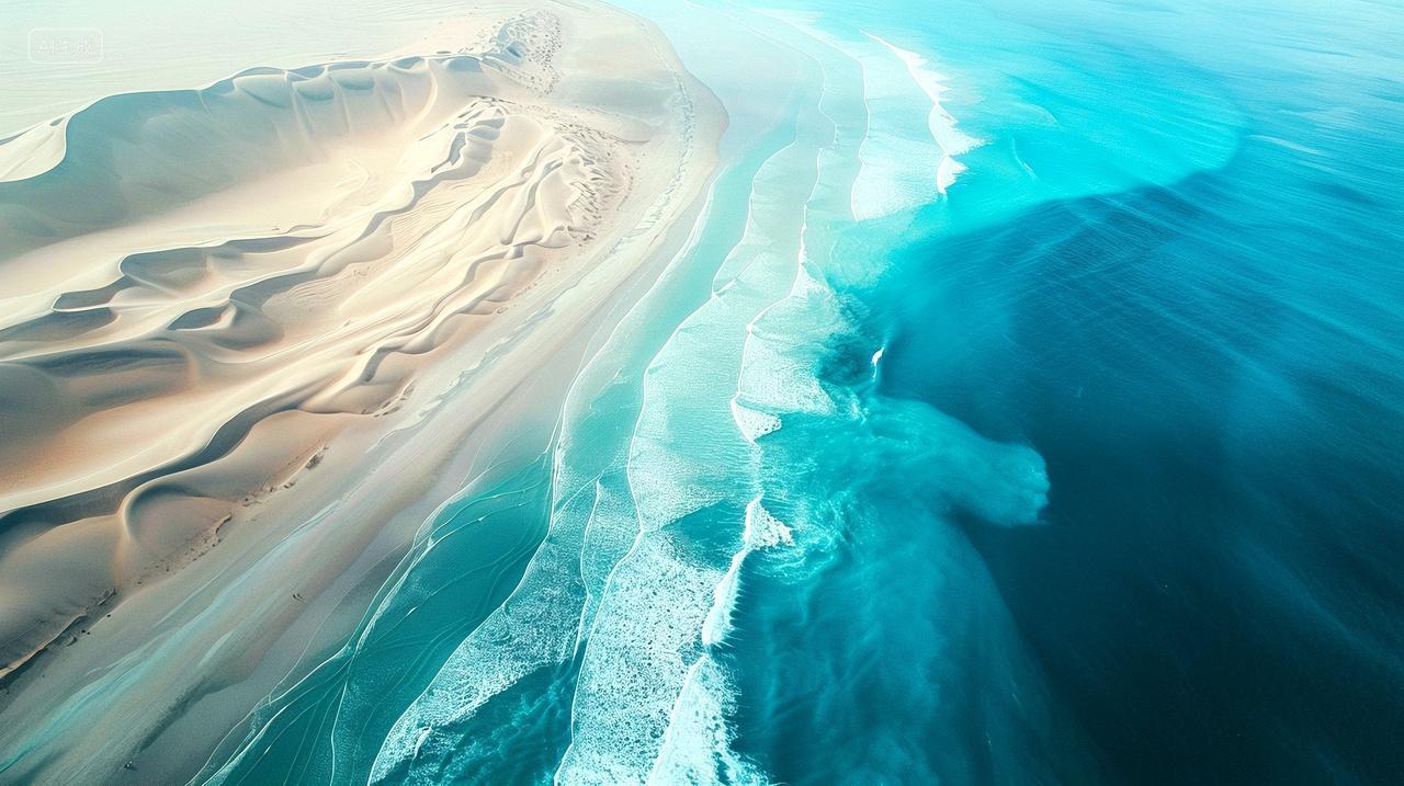 沙海无垠,波涛隐现