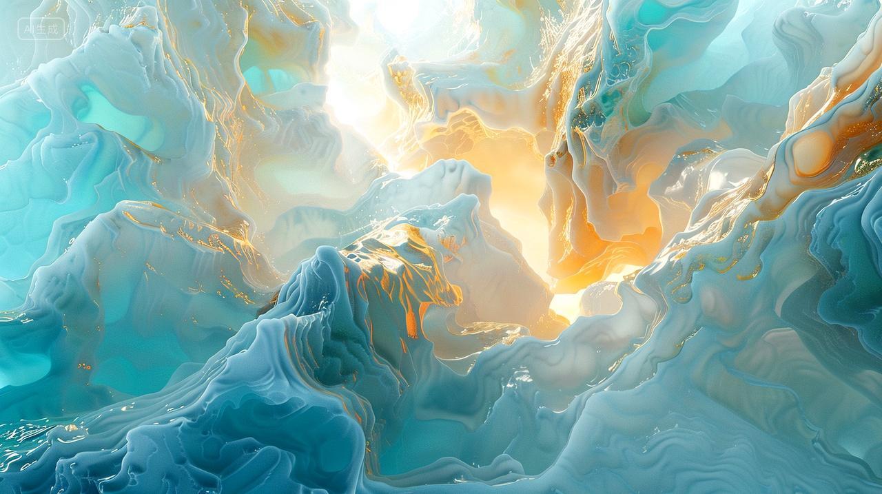 沙海无垠,波涛隐现