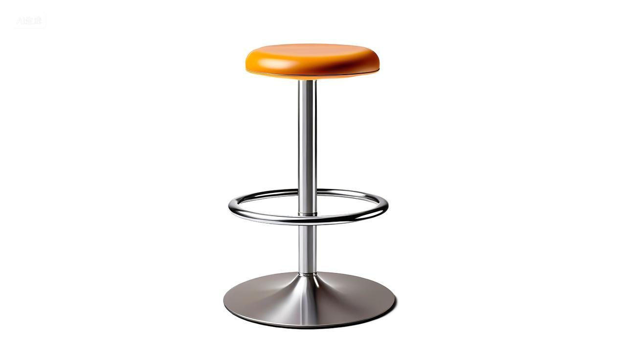 酒吧吧台圆形旋转凳子伸缩椅子图片