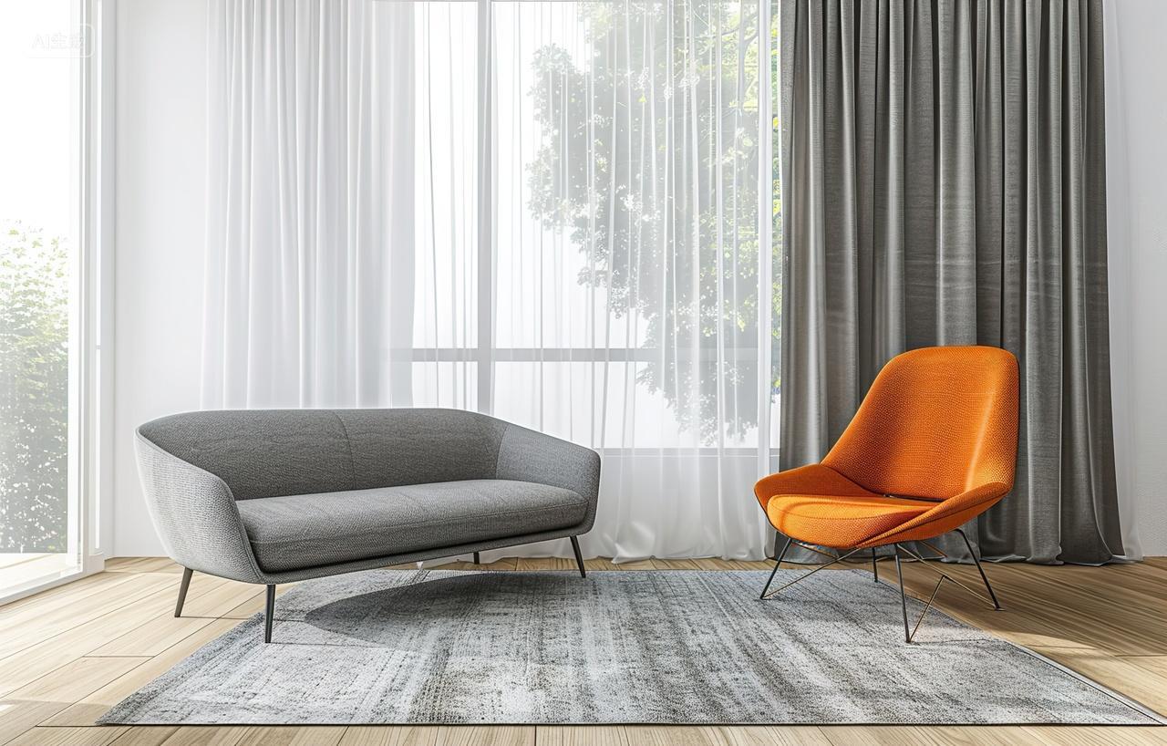 高级简约沙发背景