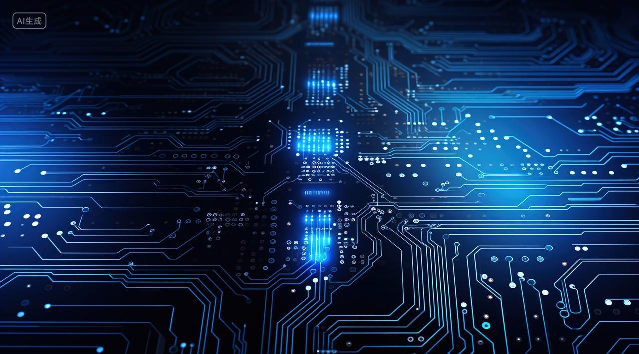 高级简约电路板背景