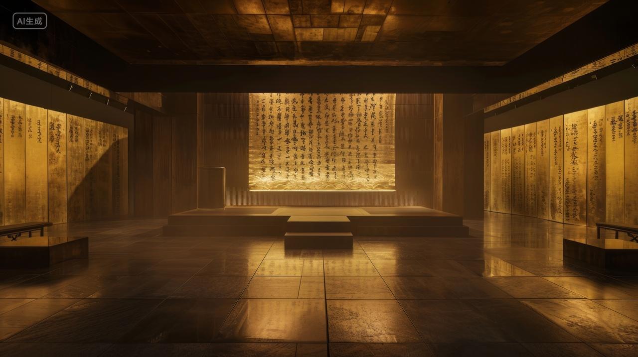 中国古风室内场景CG