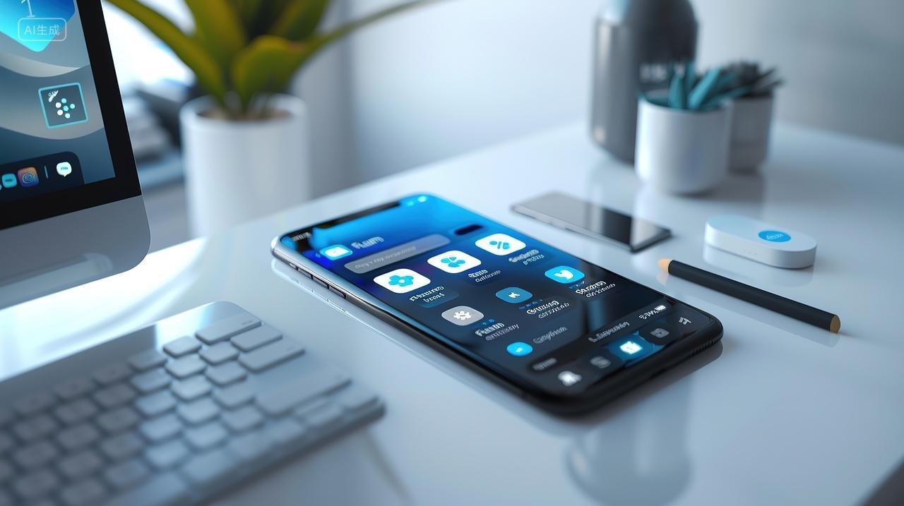 企业办公画册背景