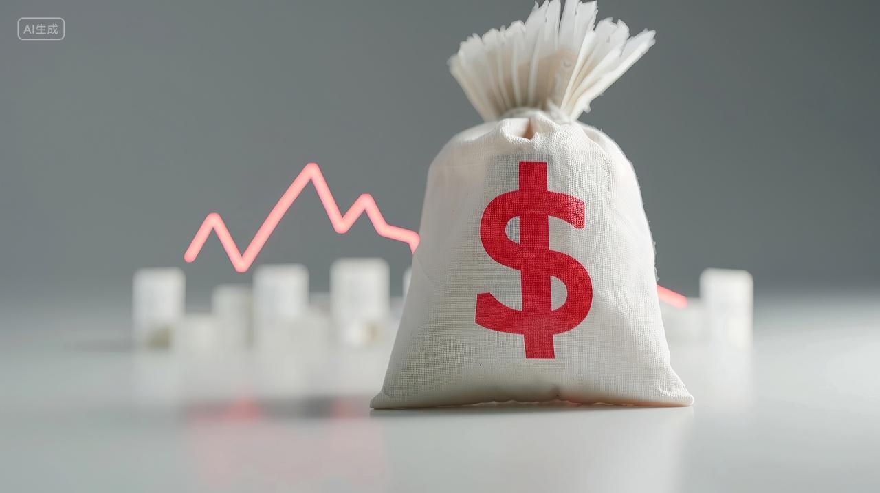 商业金融科技企业创意背景