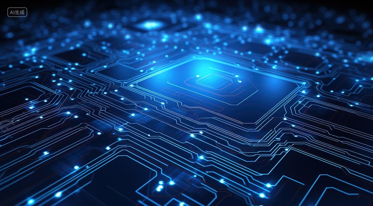 高级简约电路板背景