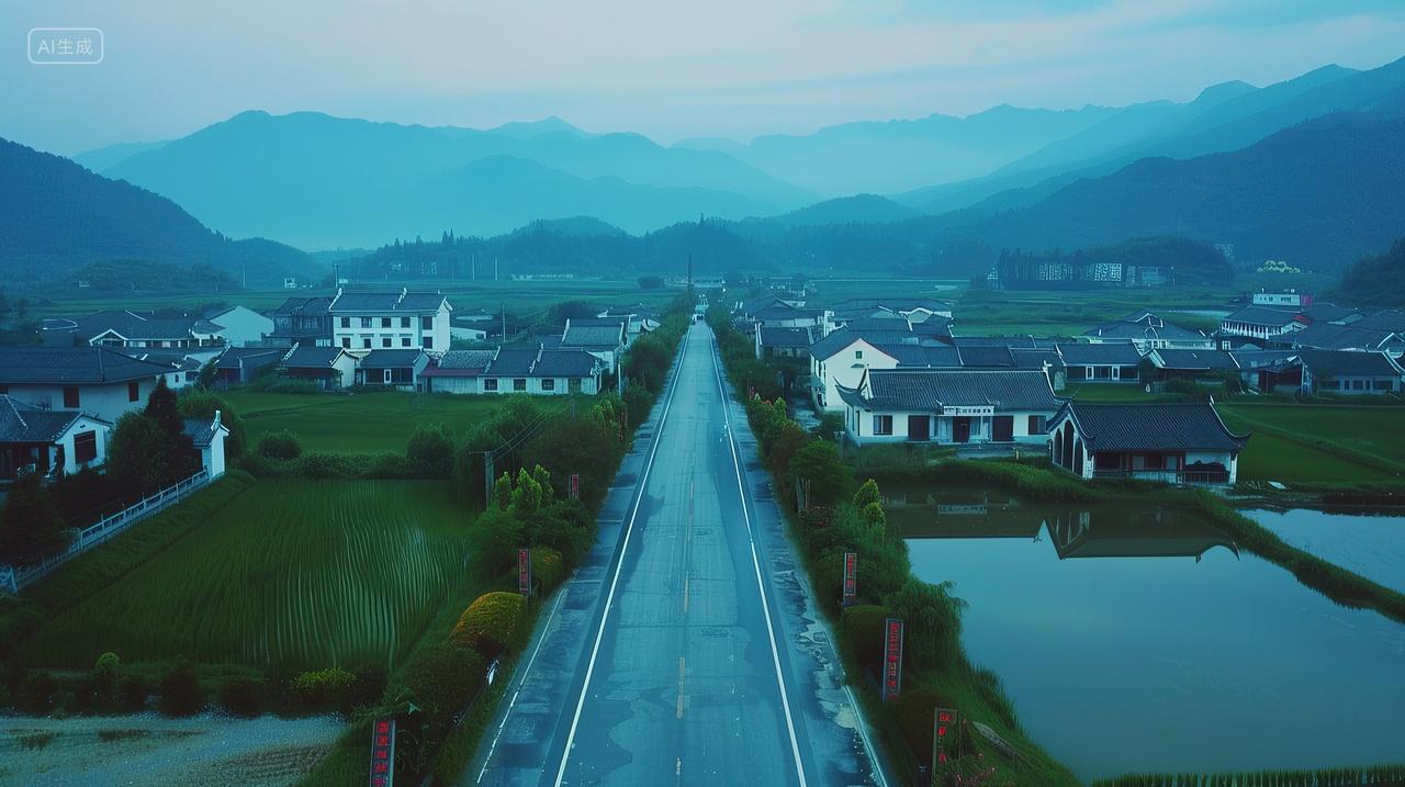 乡村风貌绿水青山乡村建设