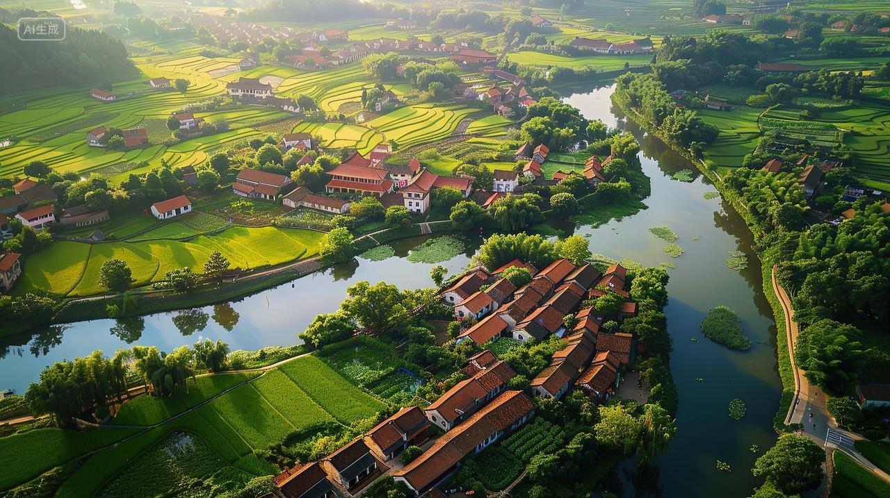 乡村风貌绿水青山乡村建设