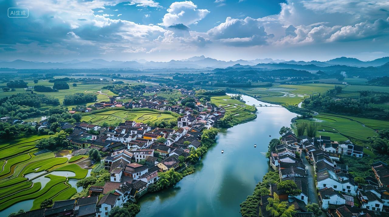 乡村风貌绿水青山乡村建设
