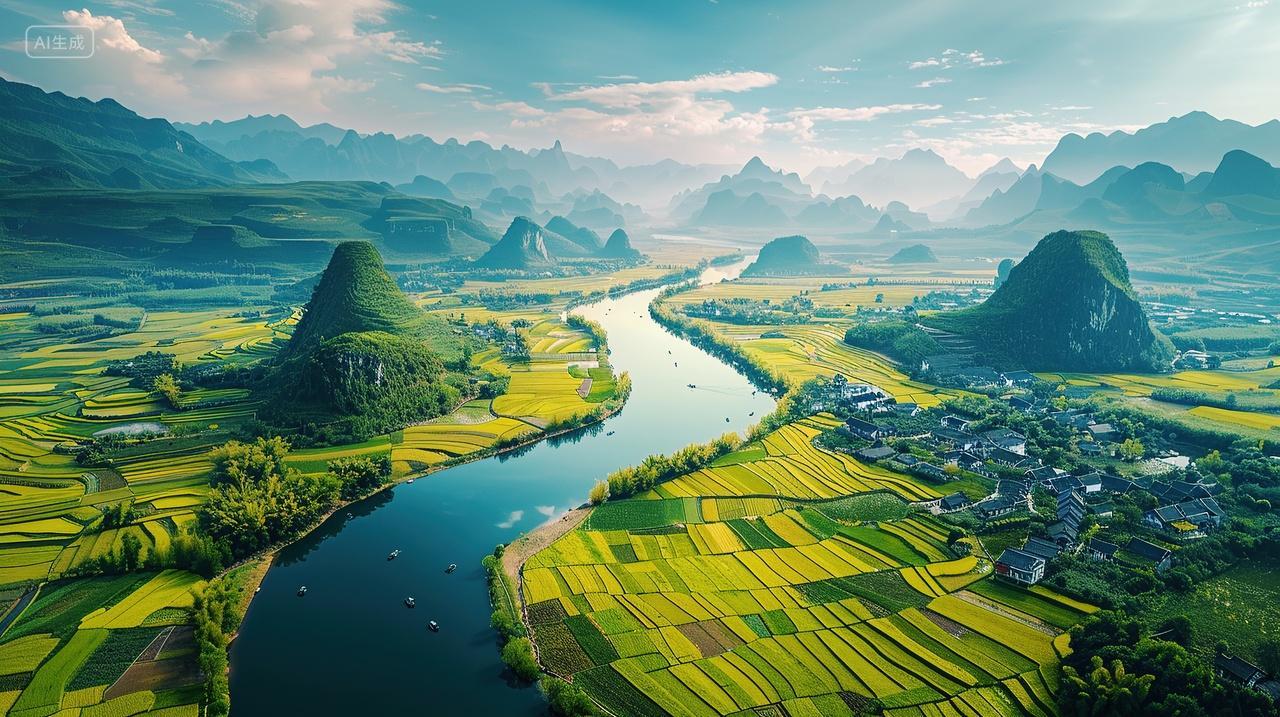 乡村风貌绿水青山乡村建设